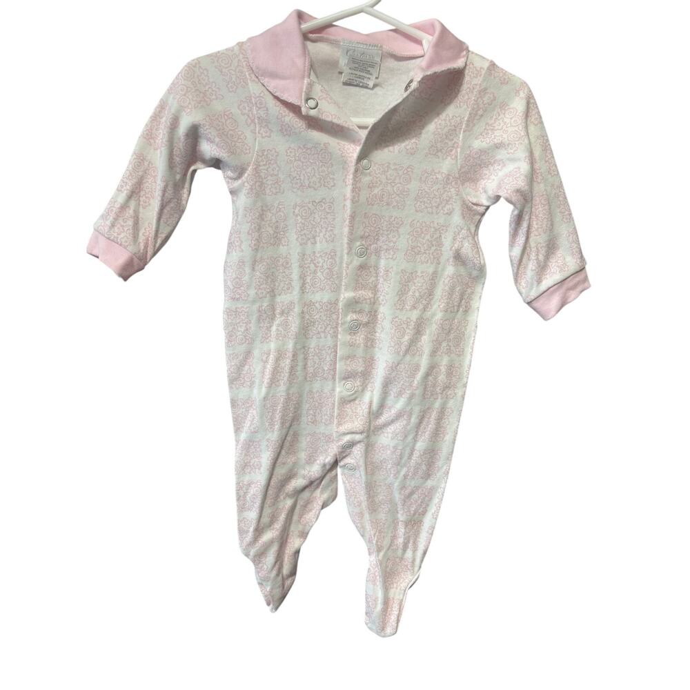 NWT Vintage Pink Floral Sleeper - Carter's - 3-6mo